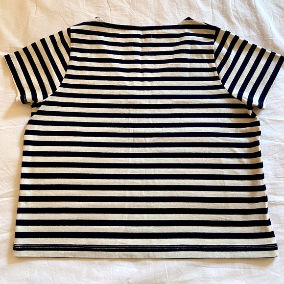 Madewell Setlist Boxy Top in Marton Stripe - Picture 4 of 5